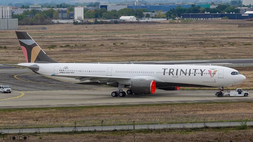 Spotted!! Le premier Airbus A330-900 pour Trinity Airways (msn 2152, immatriculation prévue HL8748) a été aperçu sur le site d'Airbus à Toulouse.
