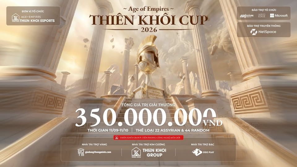 Tin vui: Cộng đồng AoE Việt lần đầu tái hợp sau 3 năm