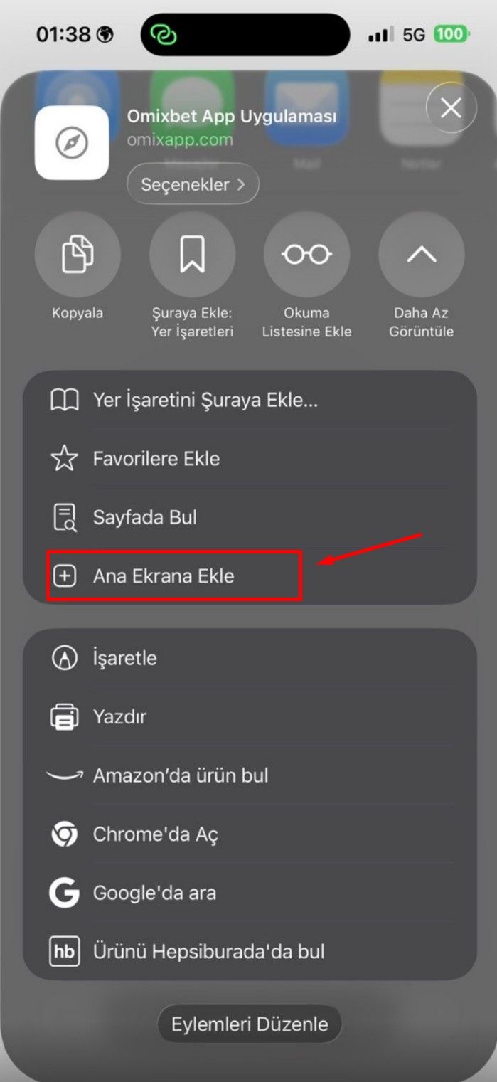 iOS Adım 5