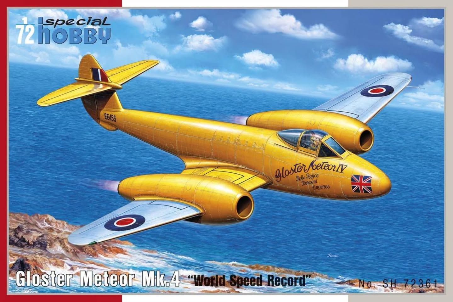 Gloster Meteor Mk.4 'World Speed Record' 1/72 Special Hobby