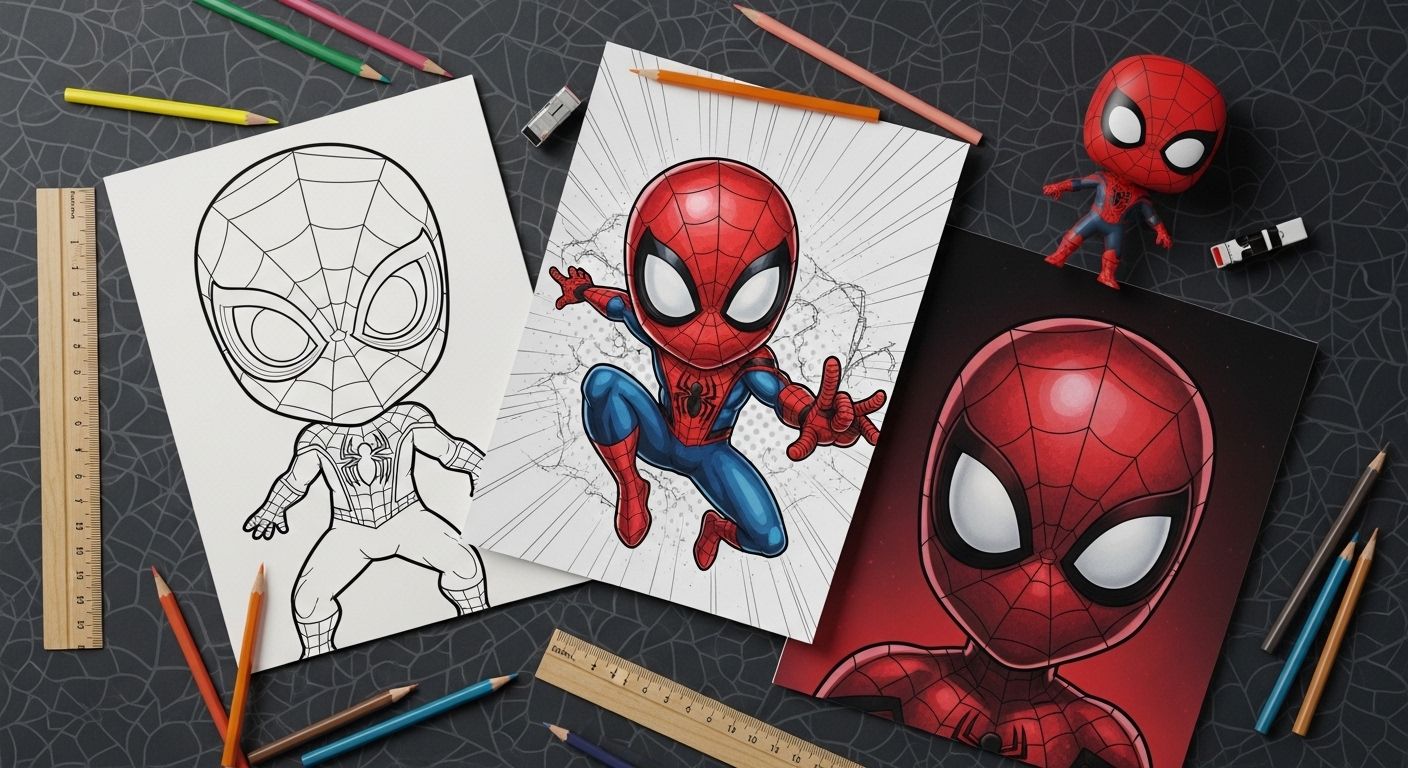 Spider-Man Coloring Sheets