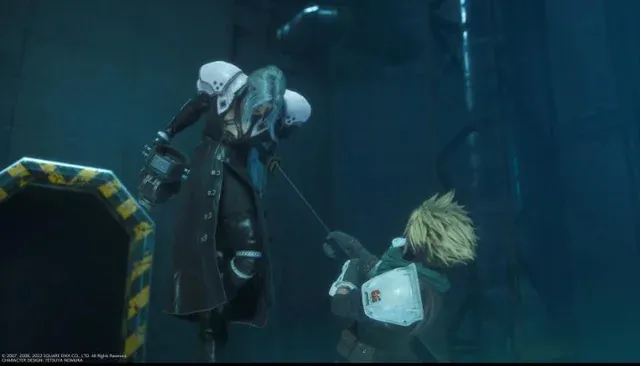 Illustration for event: Cloud defeats Sephiroth