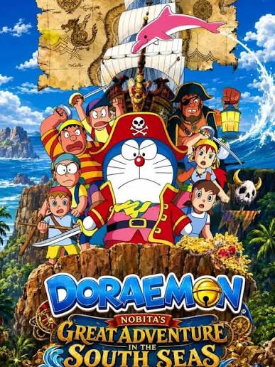 Doraemon: Nobita’s Great Adventure in the South Seas (1998) Hindi Dubbed Movie [Multi-Audio] | Complete