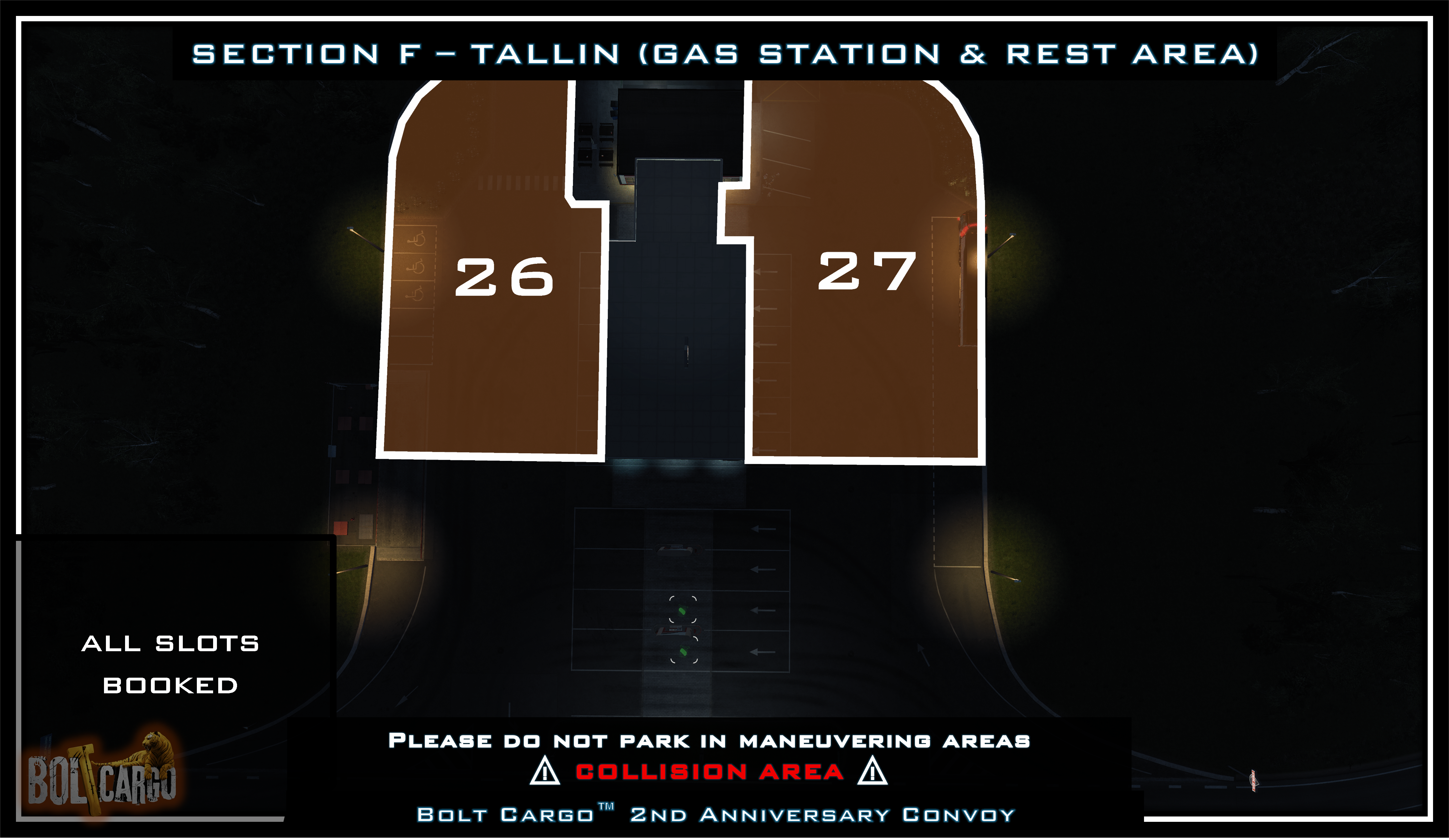 SECTION F – TALLIN (GAS STATION & REST AREA)