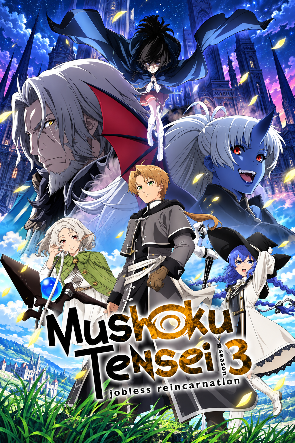 Mushoku Tensei: Jobless Reincarnation Season 03 Hindi Dubbed Episodes Multi Audio [Hindi-English-Japanese] | EP 03 Add