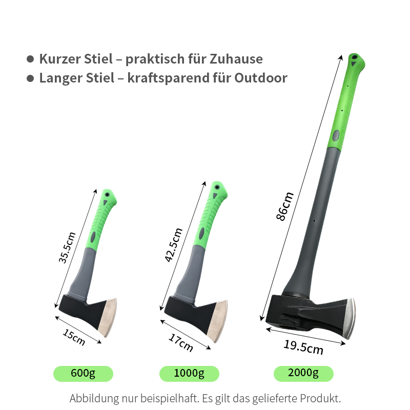 Handbeil mit kurzem Griff