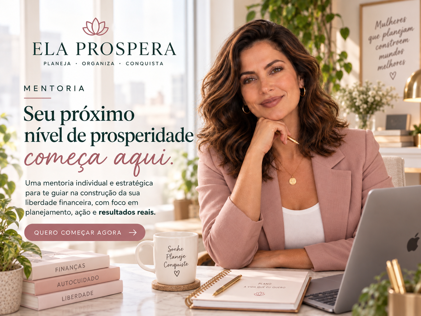 Mentora Ela Prospera em sessão