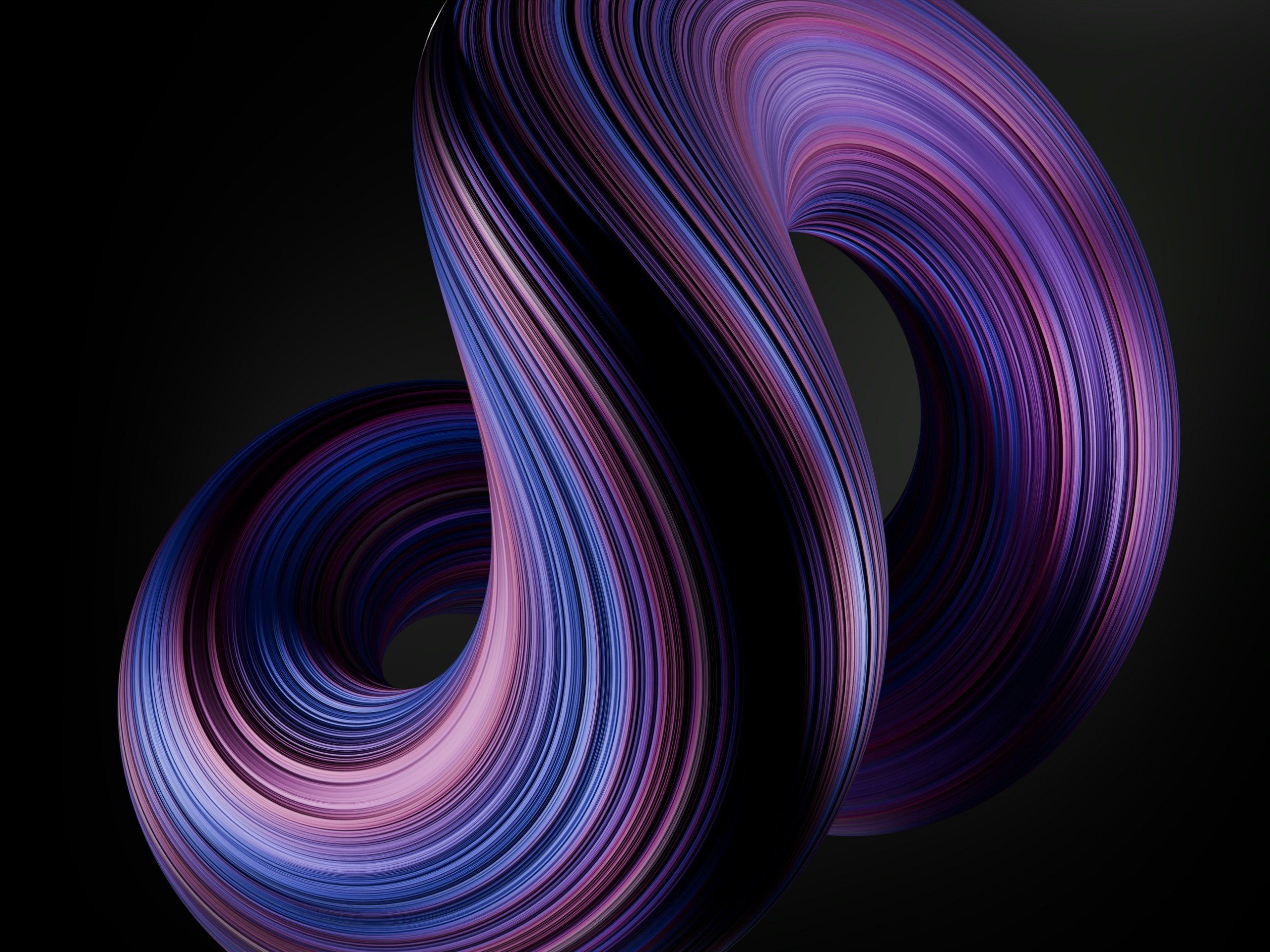 Abstract cinematic visual composition