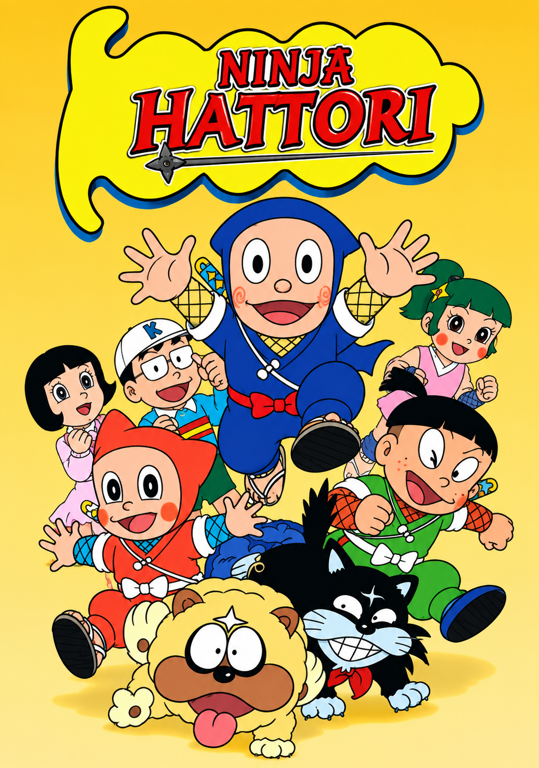 Ninja Hattori-kun (1981) Season 01 Hindi Dubbed Episodes [Multi-Audio] | Complete
