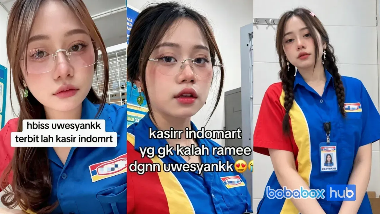 Lylia Kasir Karyawan Indomaret 7 Menit Viral