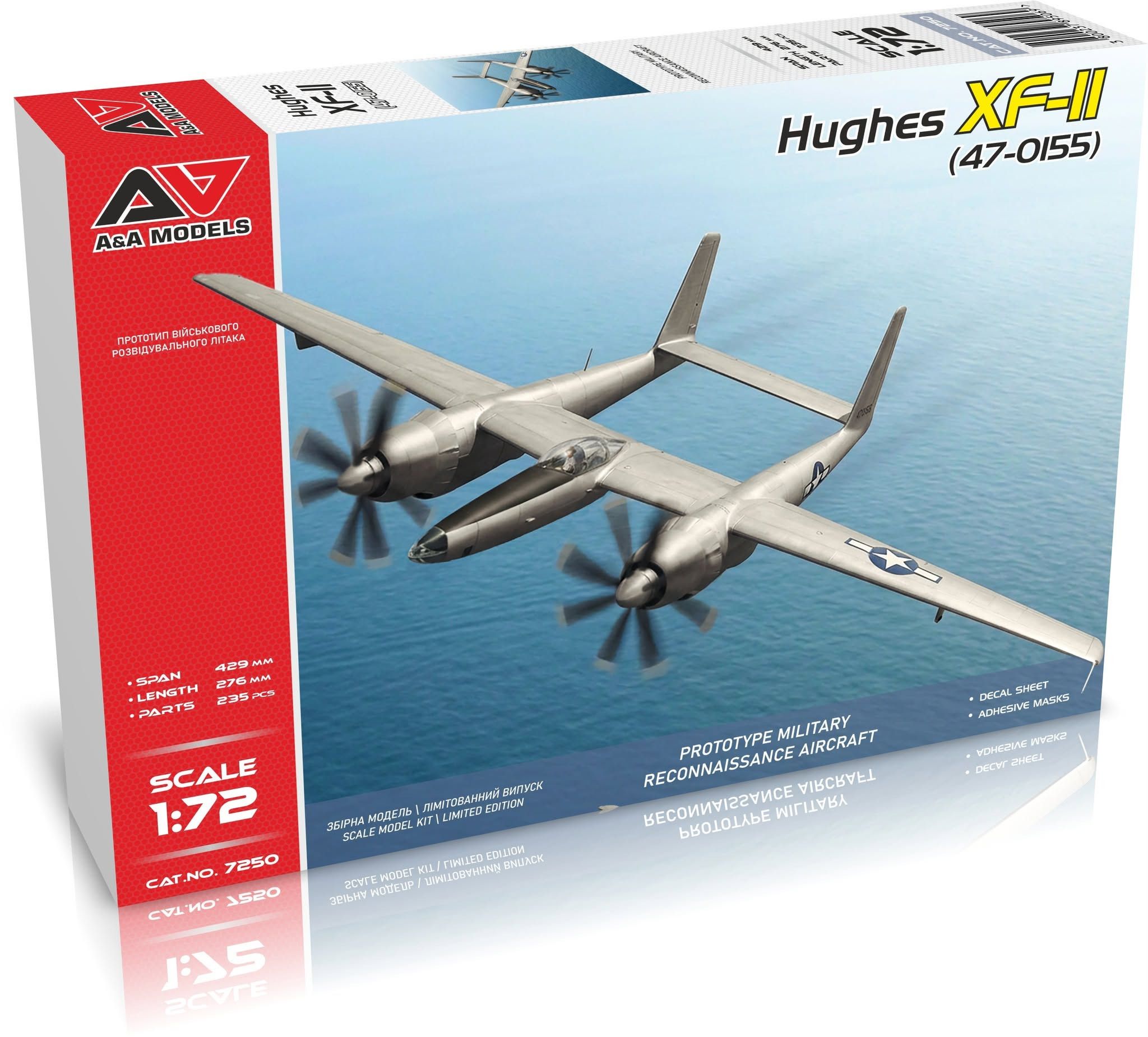 Teaser Hughes XF-11 A&A Models