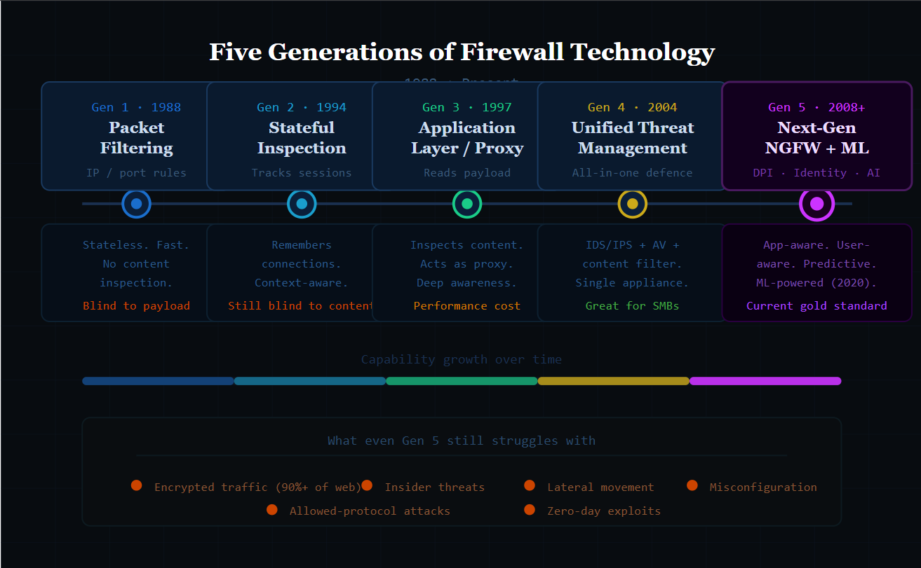 alt Firewall Generations Timeline