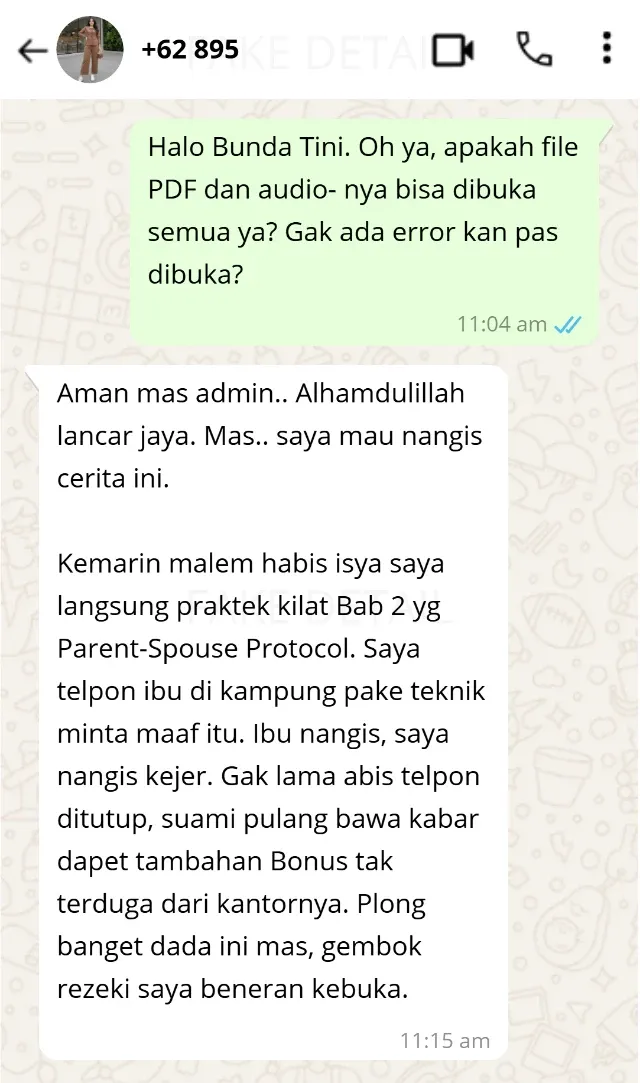 Testimoni pembaca ketiga