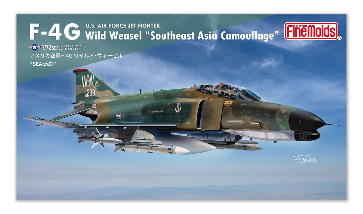 F-4G Wild Weasel chez FineMolds - FineMolds Corporation
