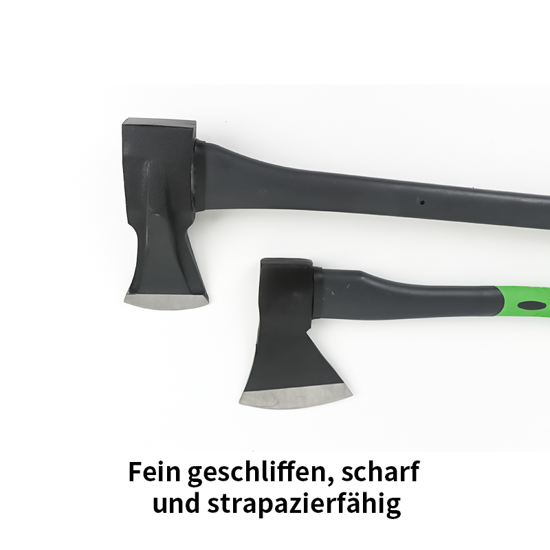 Fein geschliffene Beilklinge