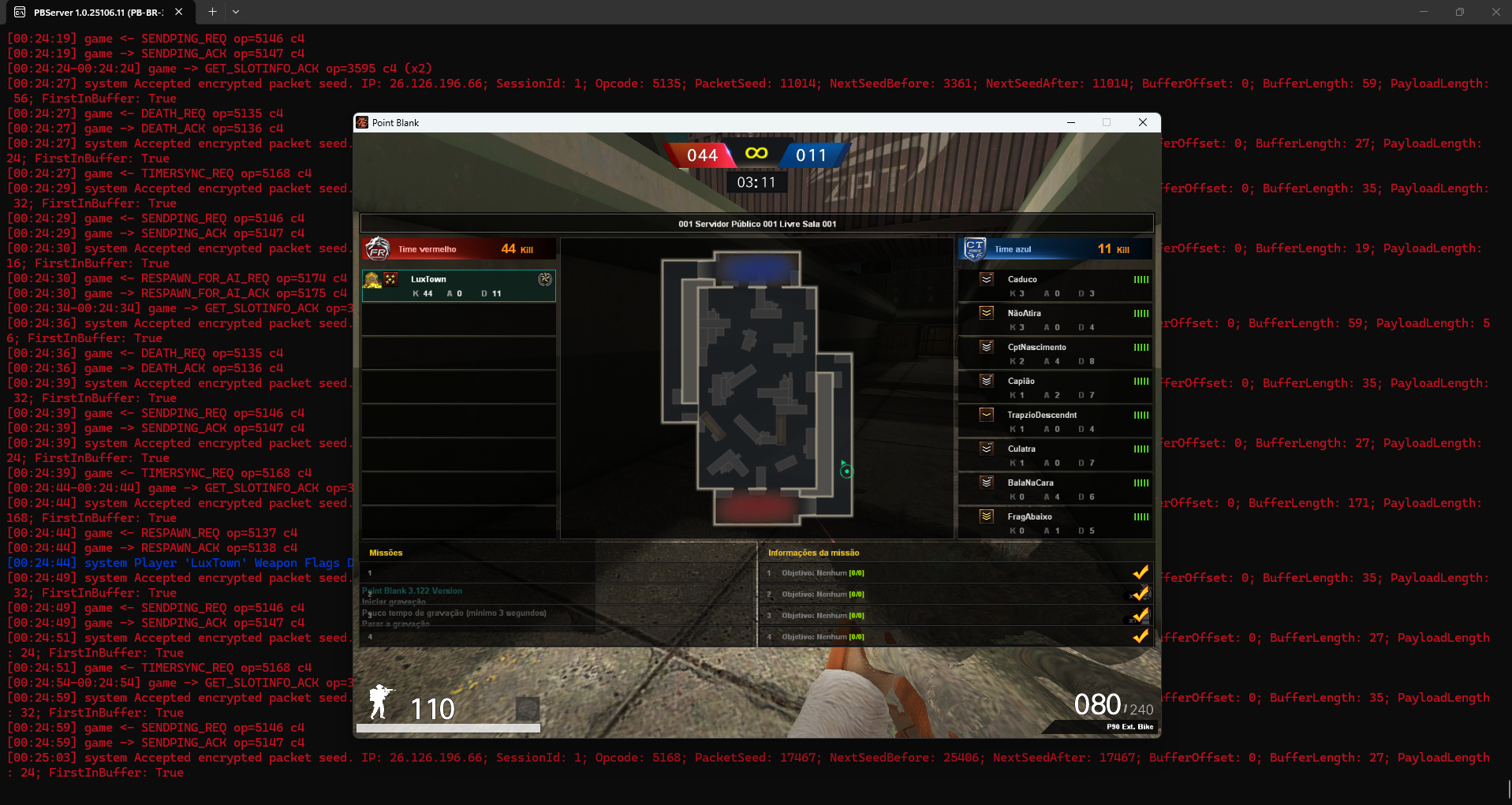 EINNEJ - [Release] Point Blank v.3122/3123 BR server (source) *BATTLE(udpfixed)* + client - RaGEZONE Forums