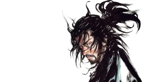 Wallpaper : drawing, illustration, manga, hair, Vagabond, musashi