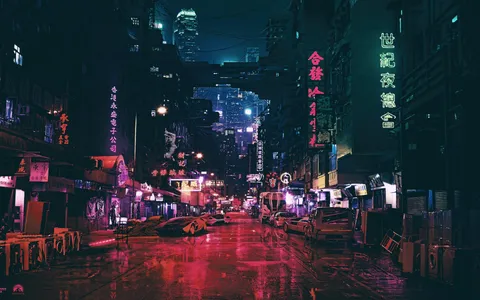Midnight Synthwave City 4K