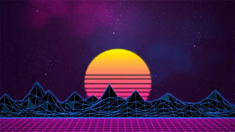 Synthwave Wallpaper background picture