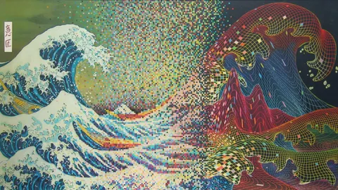 Trippy Wallpaper 2385x1314