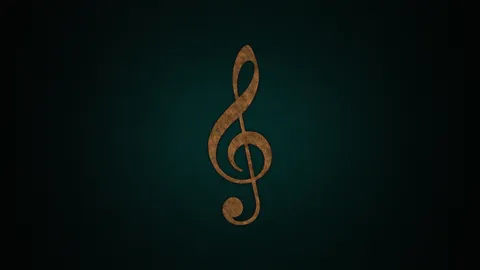 4K Ultra HD Musical Note