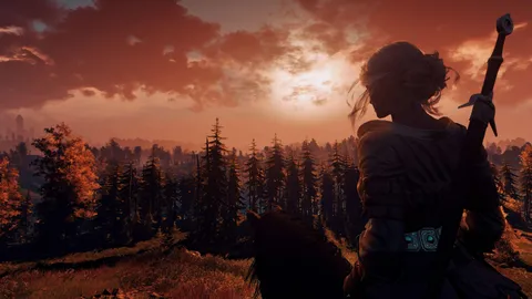 Wallpaper 4k Ciri The Witcher 3 Windy Hair 10k 10k