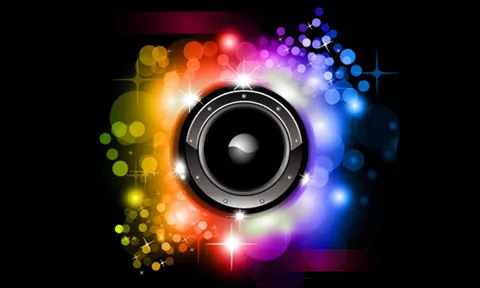 Free Neon Music Wallpaper Picture at Abstract Monodomo
