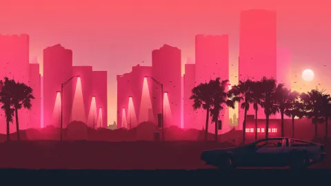 Retro Wave HD Wallpaper and Background Image