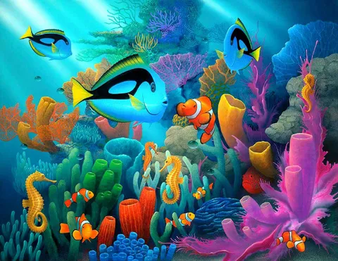 Underwater World Wallpaper HD Picture