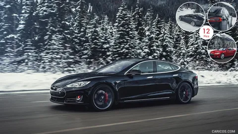 Tesla Model S P85D. HD