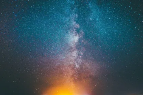 Wallpaper Stars, Milky way, 4K, Space