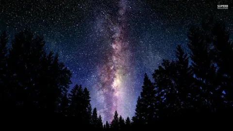 Milky Way Galaxy You Are Here HD Wallpaper, Background Image