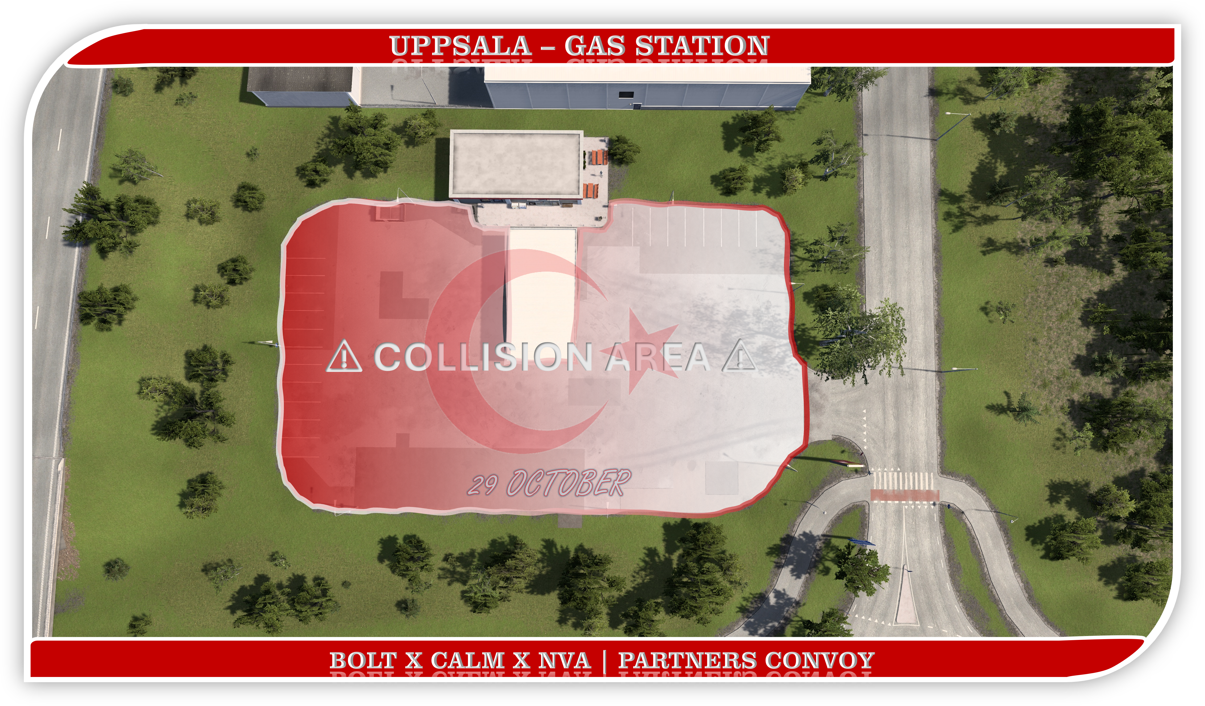 GAS STATION - COLLISION AREA