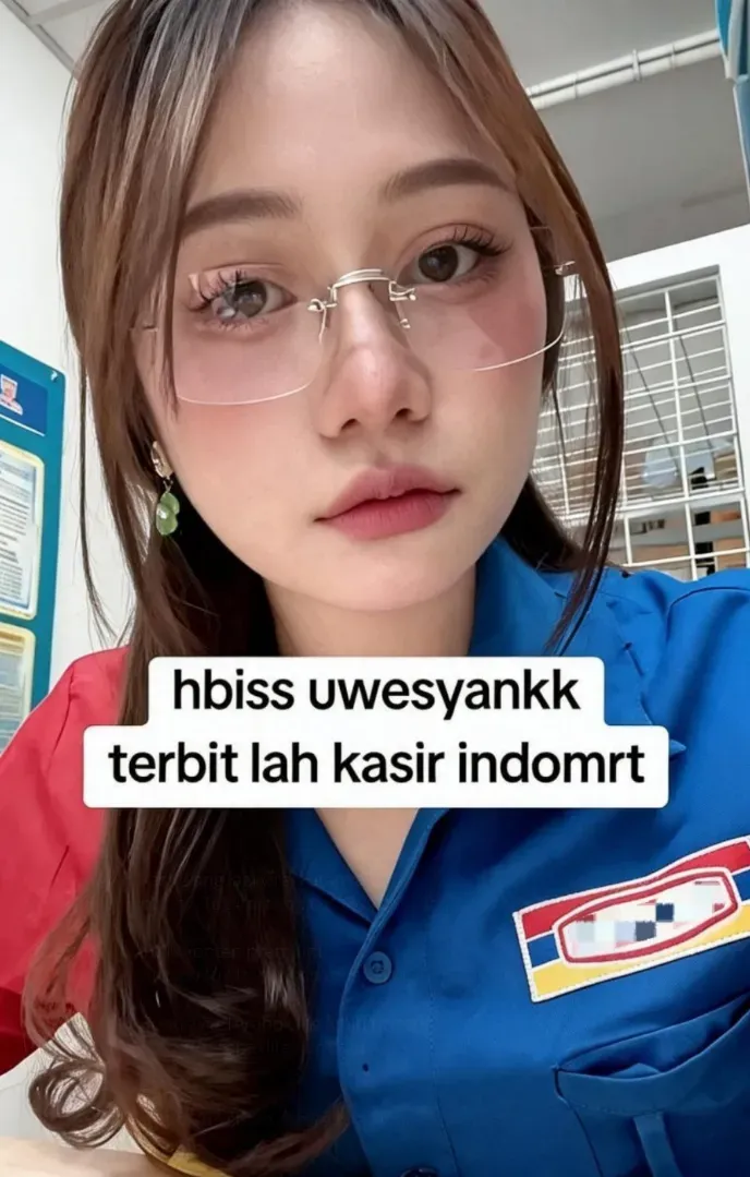 Lylia Kasir Karyawan Indomaret 7 Menit Viral