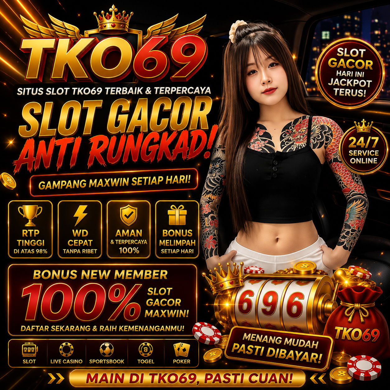 Banner Game Online TKO69