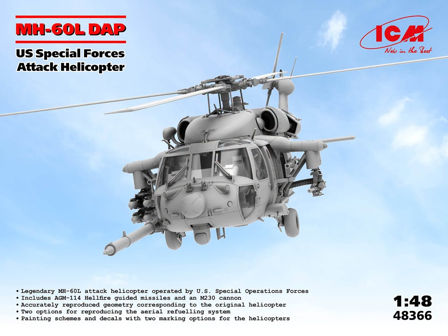 MH-60L pour ce mois-ci : ICM plastic model kits
